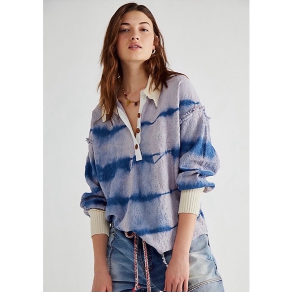 Free People | Sunrise Polo Pullover